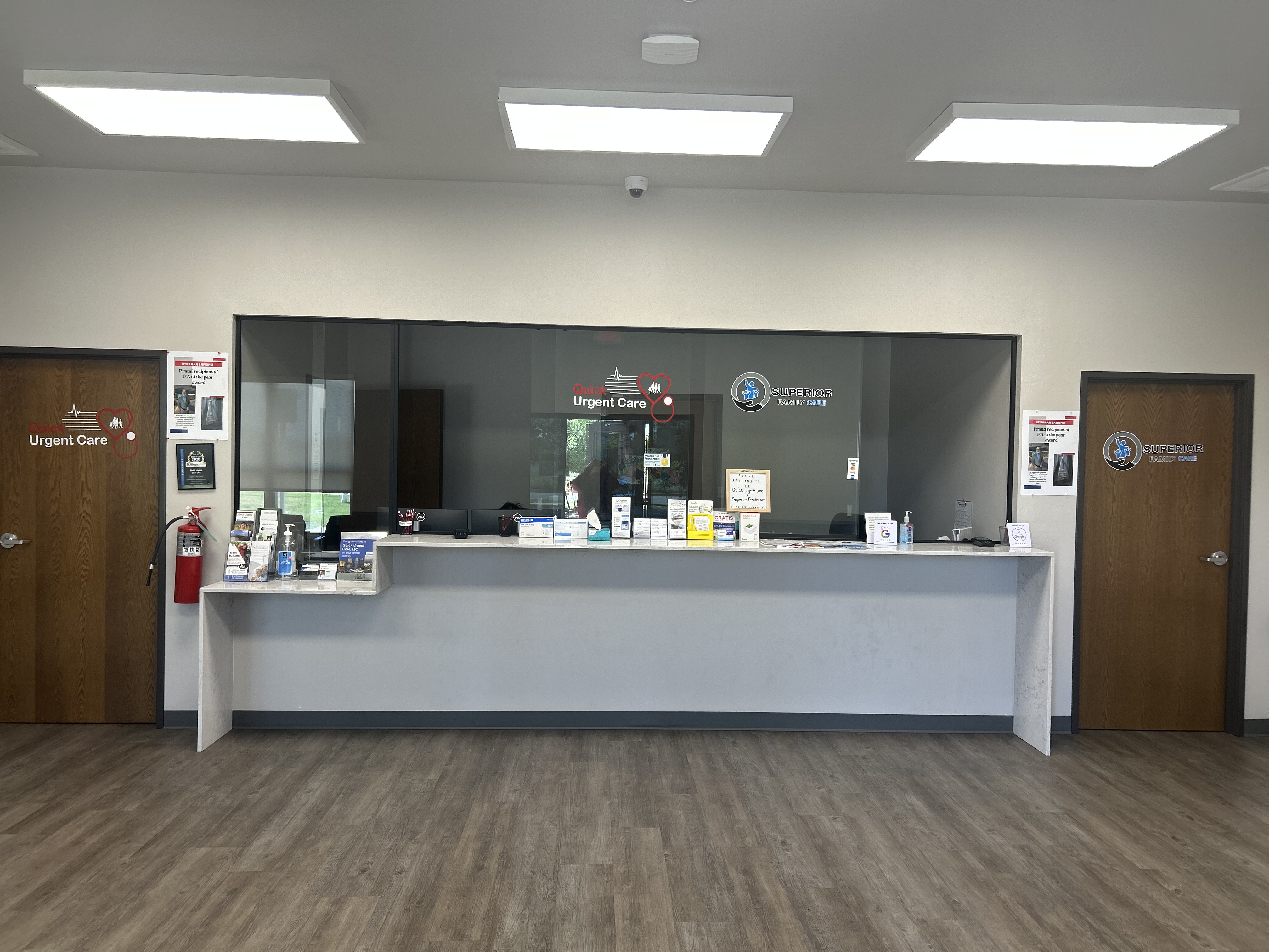 Oklahoma City clinic front desk